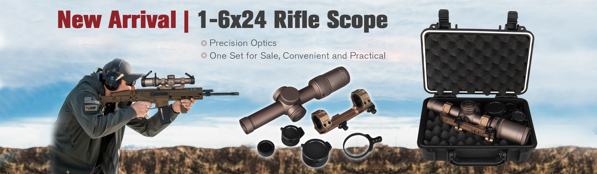 TM4.5-18x40 Rifle Scope